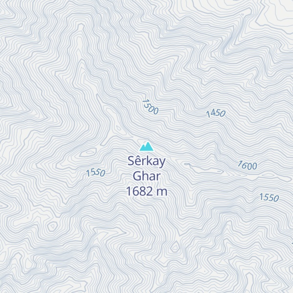 Map of Sêrkay Ghar