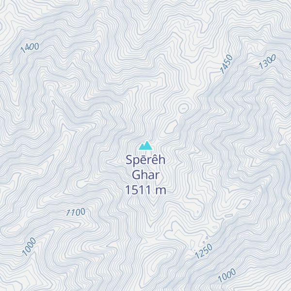 Map of Spērêh Ghar