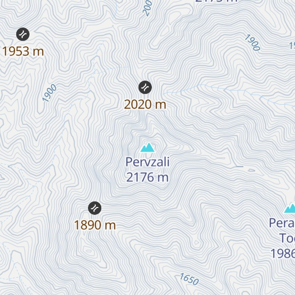 Map of Pervzali