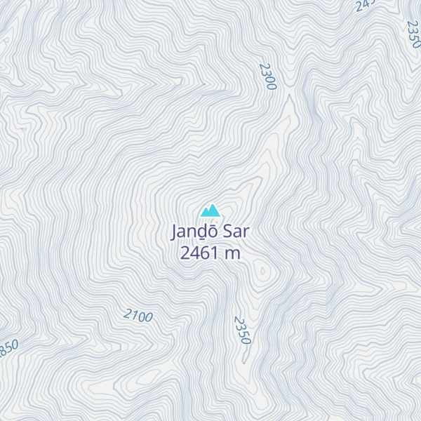 Map of Janḏō Sar