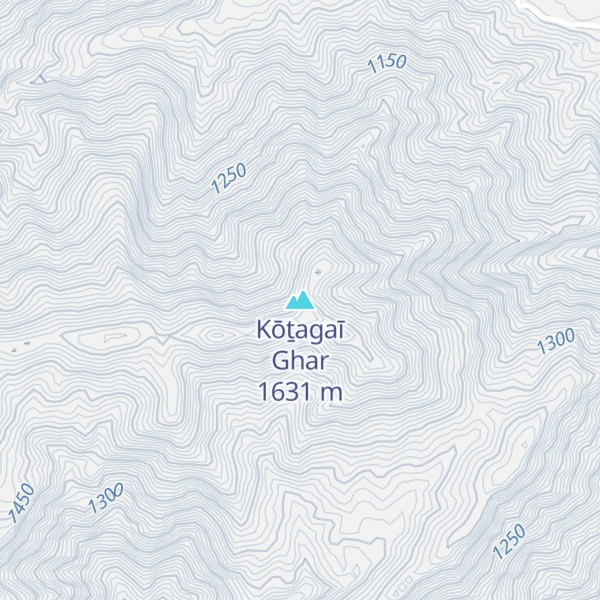 Map of Kōṯagaī Ghar