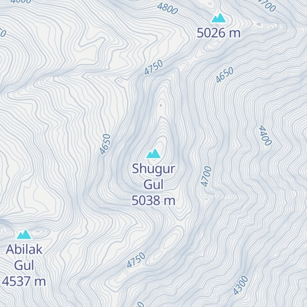 Map of Shugur Gul