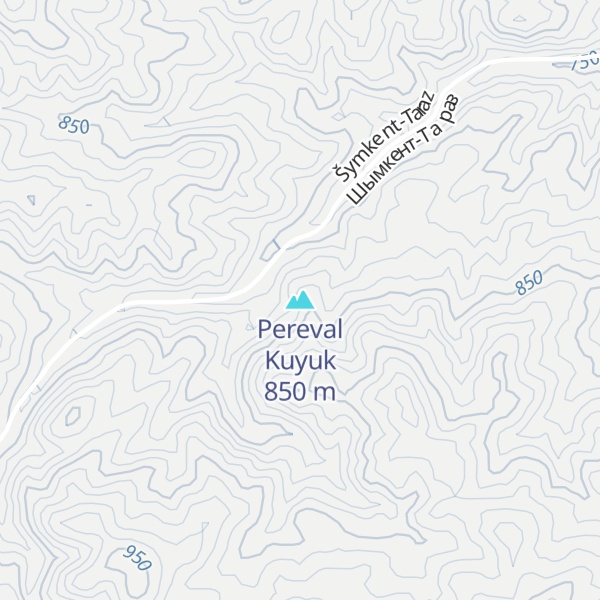 Map of Pereval Kuyuk