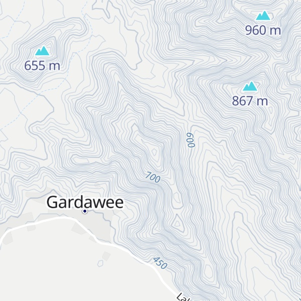 Map of Girdābē Ghar