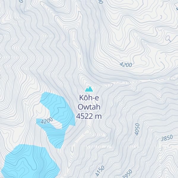 Map of Kōh-e Owtah