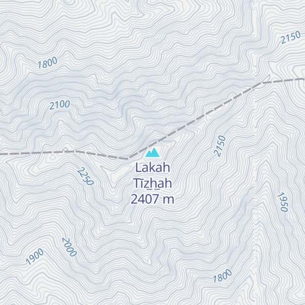 Map of Lakah Tīz̲h̲ah