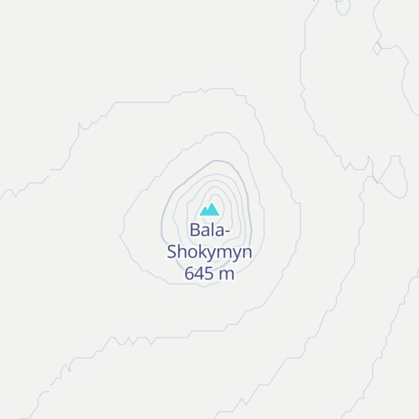 Map of Bala-Shokymyn