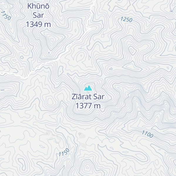 Map of Zīārat Sar