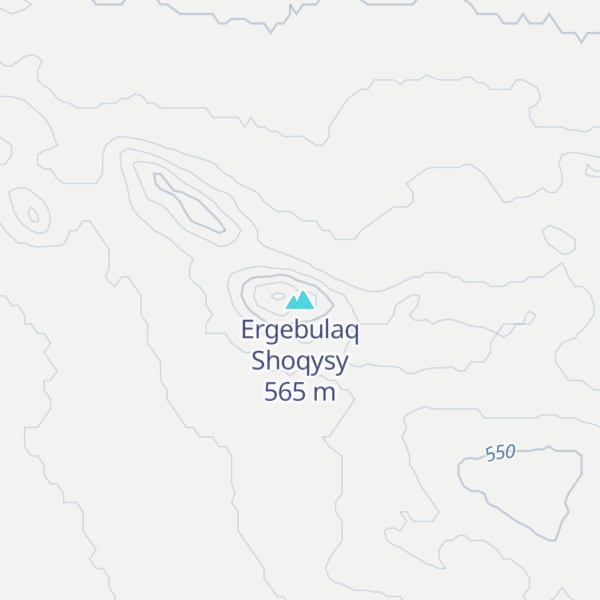 Map of Ergebulaq Shoqysy