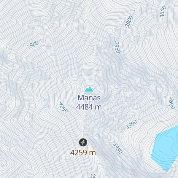 Map of Manas