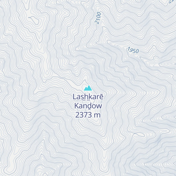 Map of Las̲h̲karē Kanḏow
