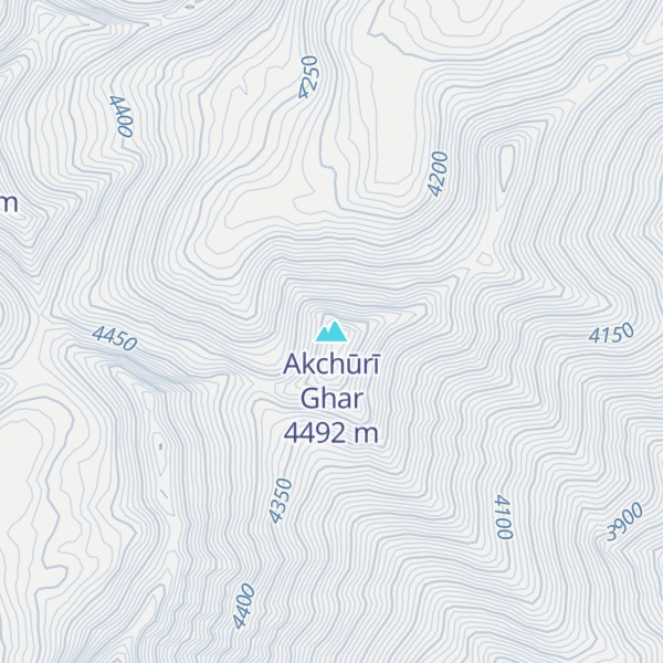 Map of Akchūrī Ghar