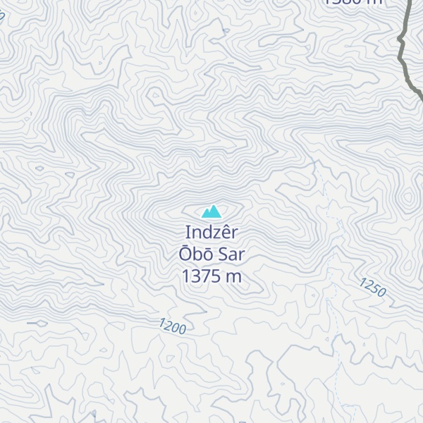 Map of Indzêr Ōbō Sar