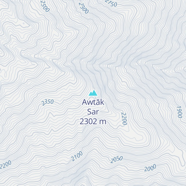 Map of Awtāk Sar