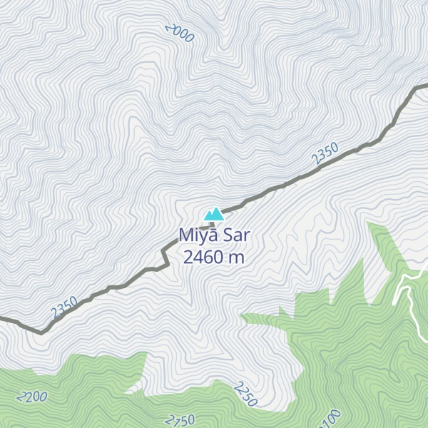Map of Miyā Sar