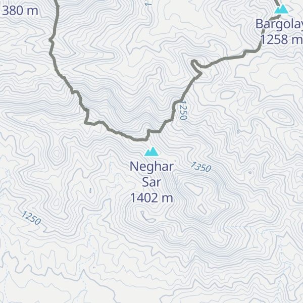 Map of Neghar Sar