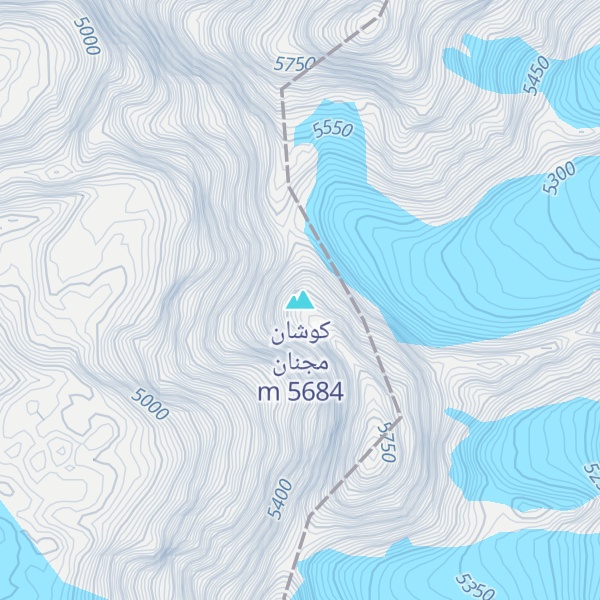 Map of کوشان مجنان