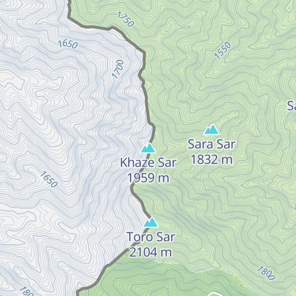 Map of Khaze Sar