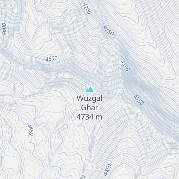 Map of Wuzgal Ghar