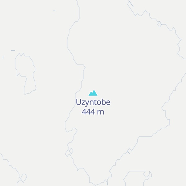 Map of Uzyntobe