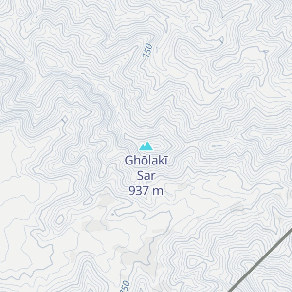 Map of Ghōlakī Sar