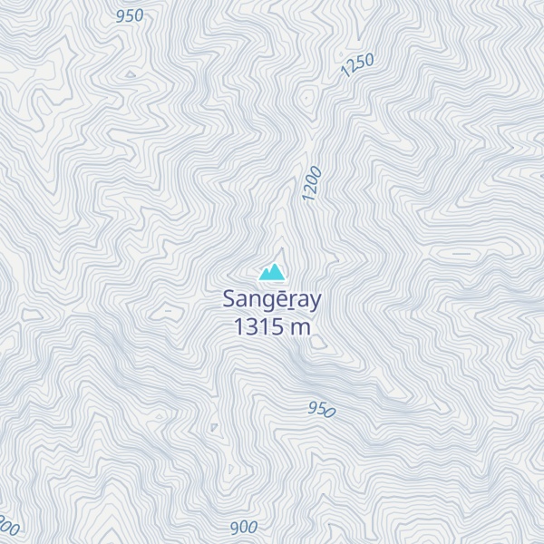 Map of Sangēṟay