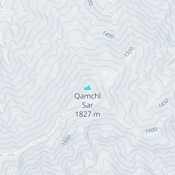 Map of Qamchī Sar