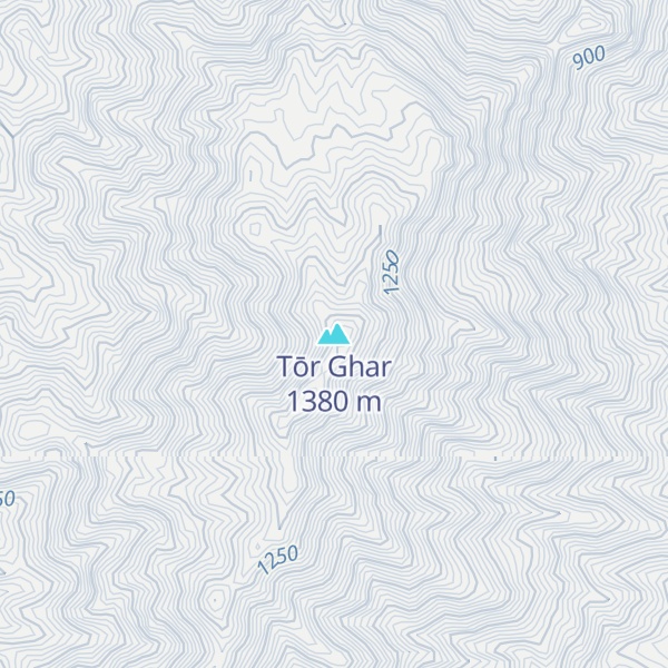 Map of Tōr Ghar
