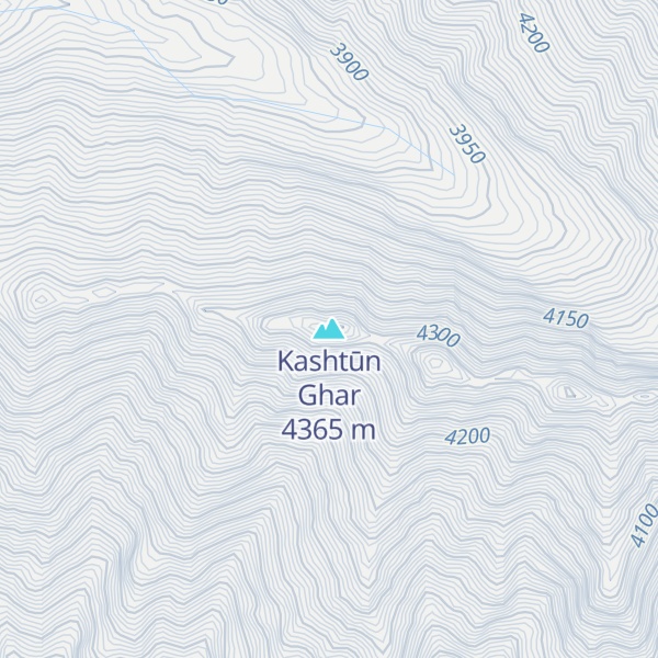 Map of Kashtūn Ghar