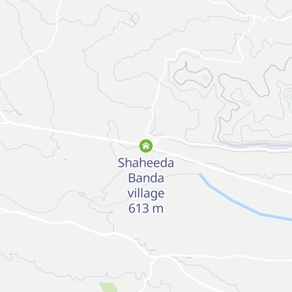 Map of Shaheeda Banda village