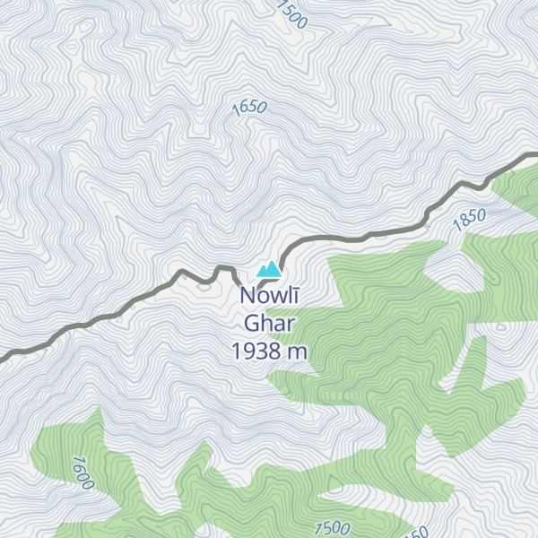 Map of Nowlī Ghar