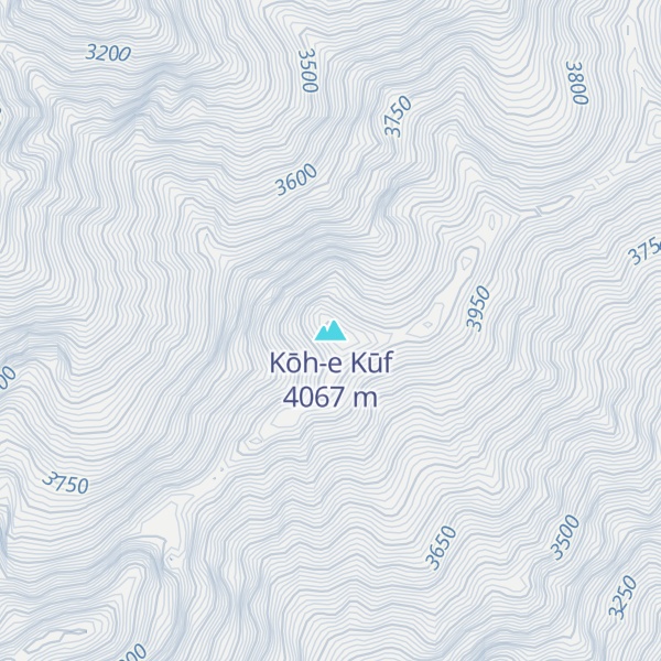Map of Kōh-e Kūf