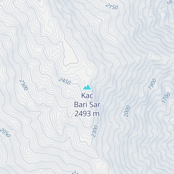 Map of Kac Bari Sar