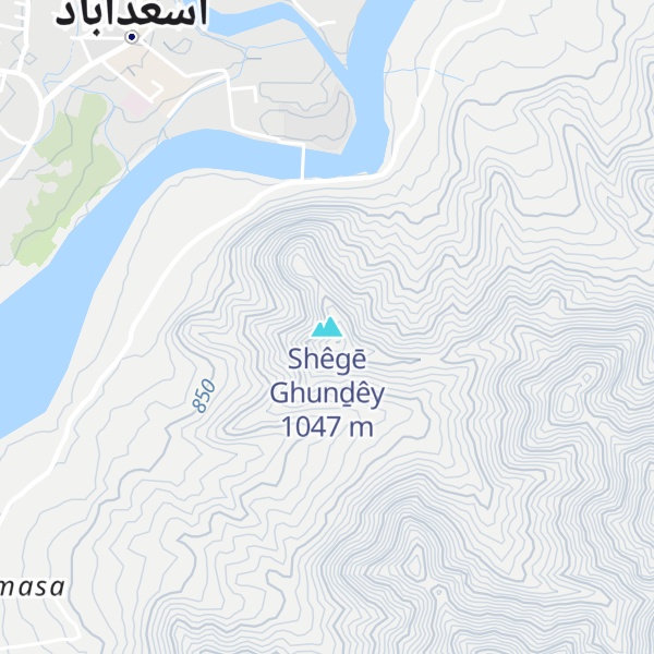 Map of Shêgē Ghunḏêy