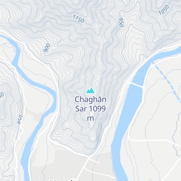 Map of Chaghān Sar