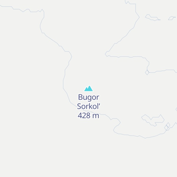 Map of Bugor Sorkol’