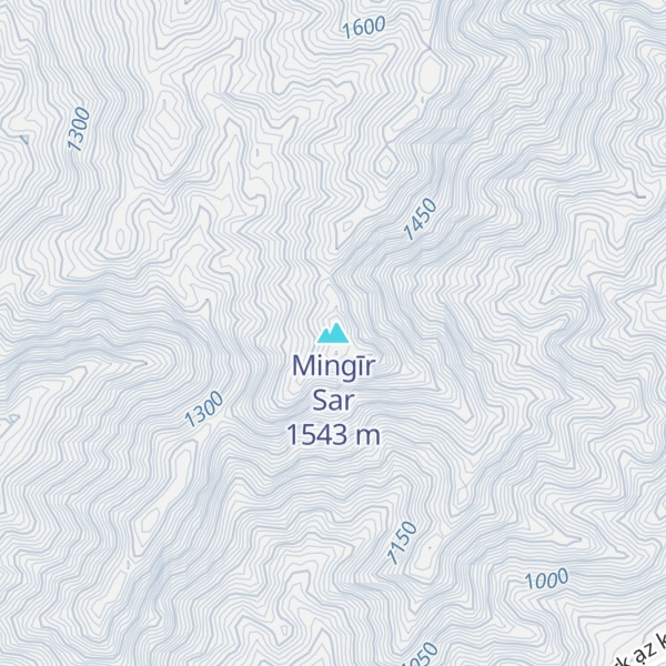 Map of Mingīr Sar