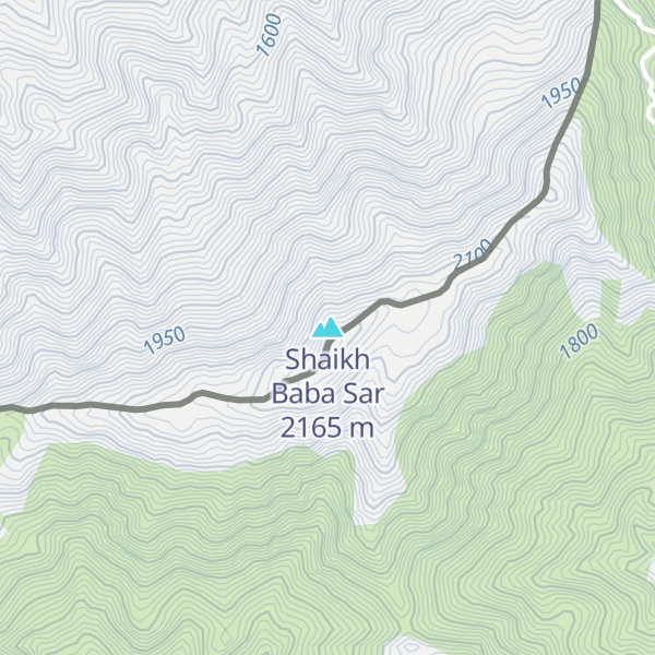 Map of Shaikh Baba Sar