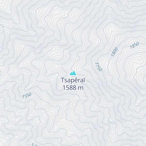 Map of Tsapêraī