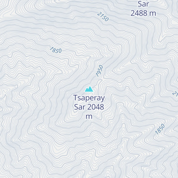 Map of Tsaperay Sar