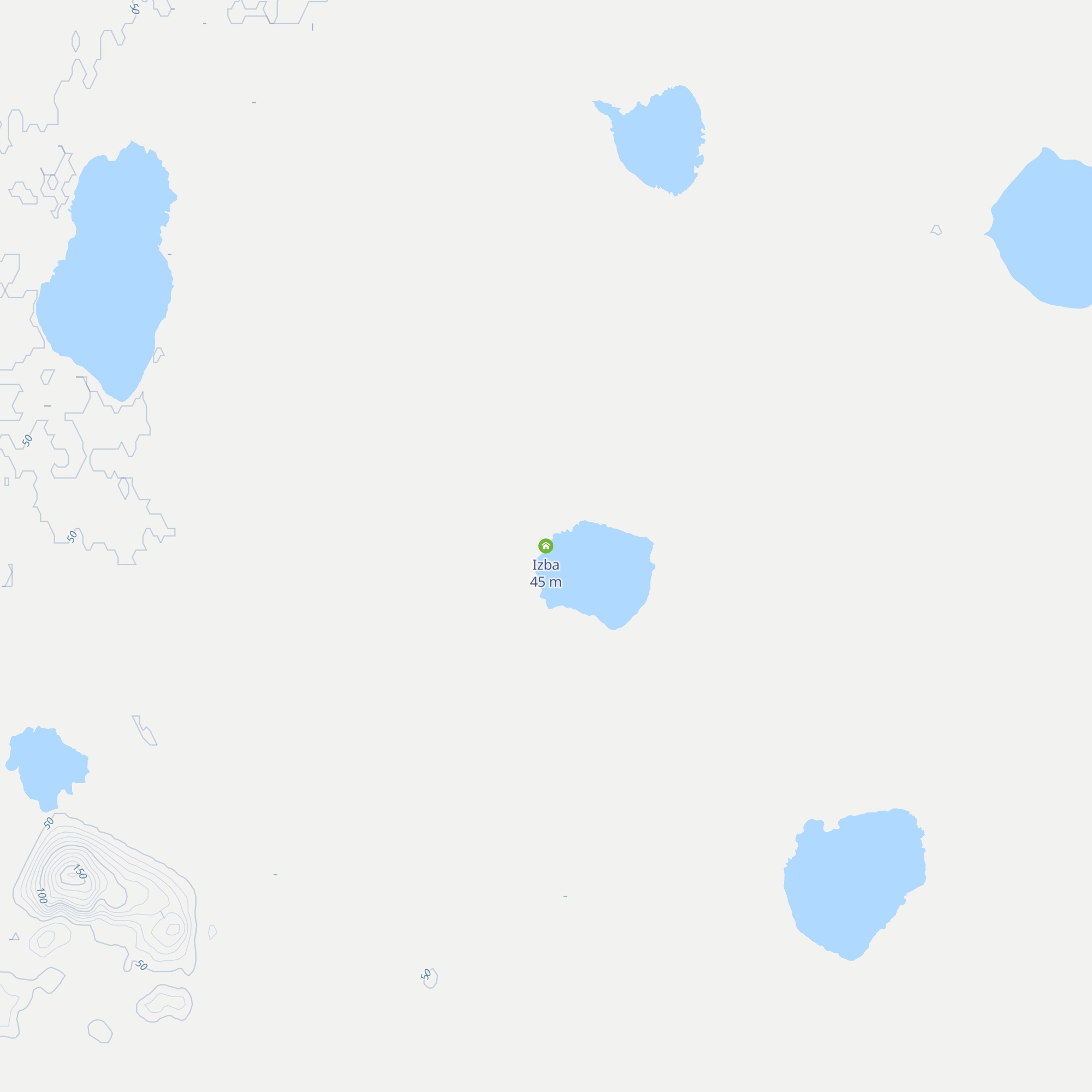 Izba map