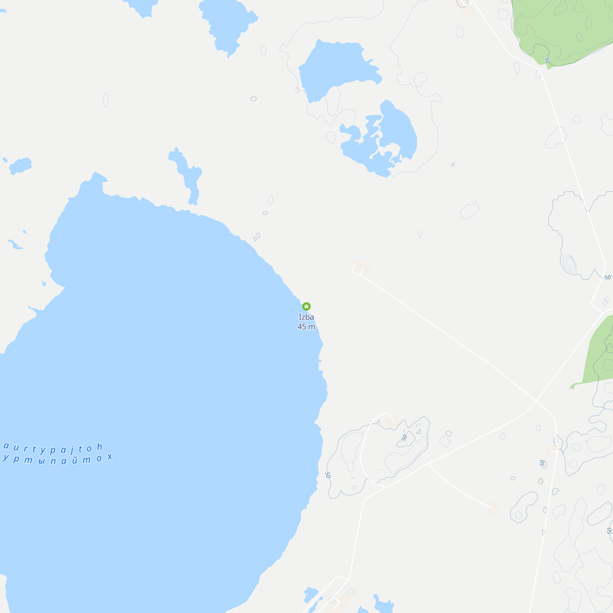 Izba map