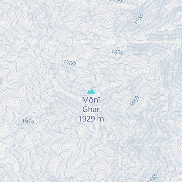 Map of Mōnī Ghar