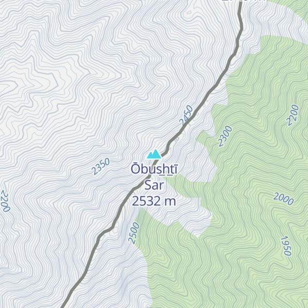 Map of Ōbus̲h̲tī Sar