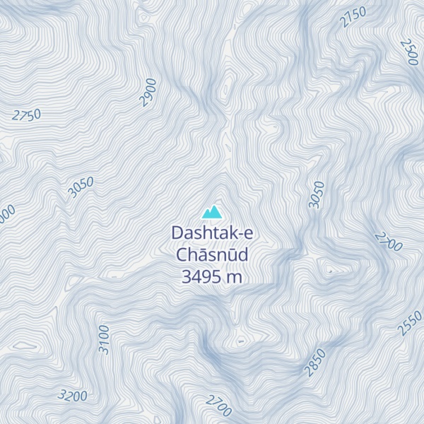 Map of Dashtak-e Chāsnūd