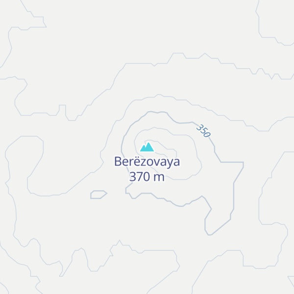 Map of Berëzovaya