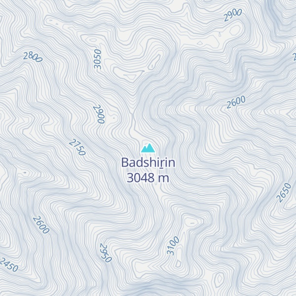 Map of Badshiṟin