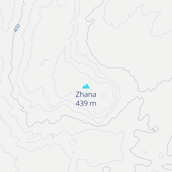 Map of Zhana