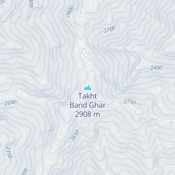 Map of Takht Band Ghar