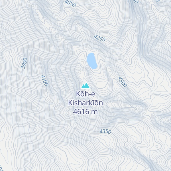 Map of Kōh-e Kisharkīōn